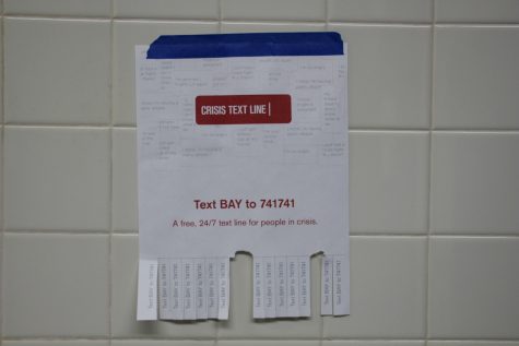 SCL Promotes Crisis Text Line