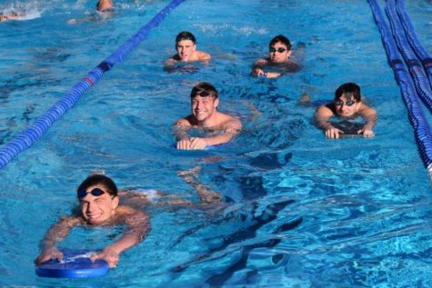 Boys Swimming Dives Without Gwo
