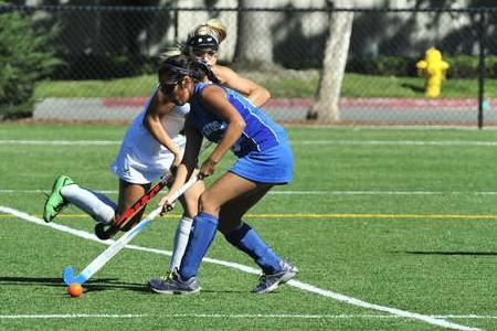 Senior Nusly Zuniga battles for the ball in a match against Archbishop Mitty Right. Photo courtesy Sportswurlz.