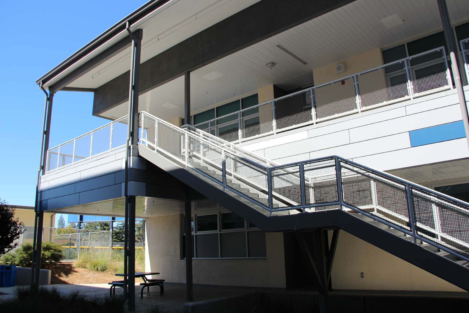 Similar to the 900 wing, the MVLA School District proposed Wednesday to create two more two-story buildings for more classrooms and student multi-use space.