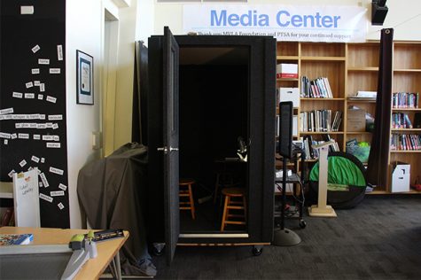 Library Adds New Recording Booth