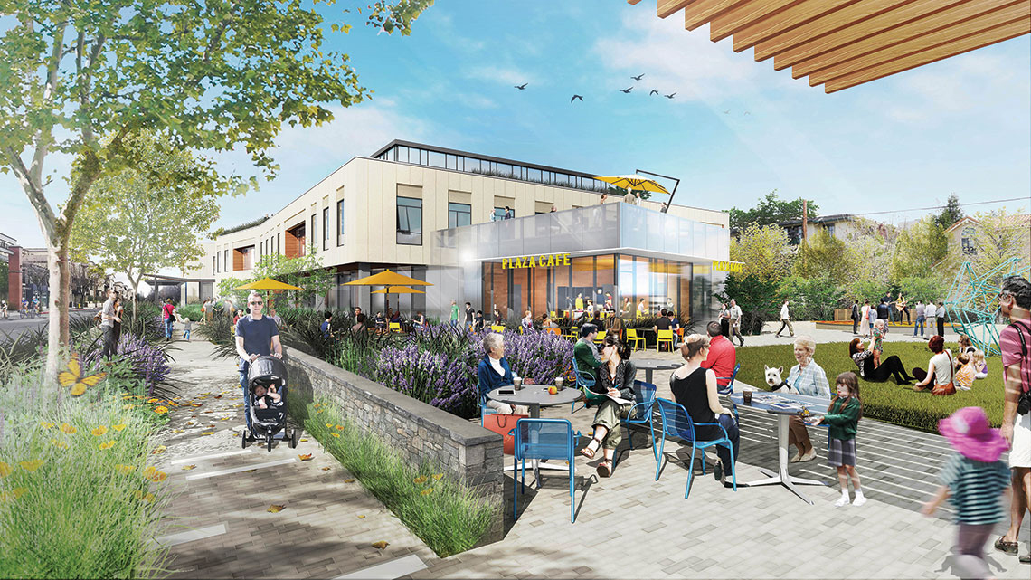 The+development%2C+which+some+residents+believe+will+increase+community+interest+in+the+downtown+area%2C+proposes+a+multi-story+office+building+constructed+adjacent+to+a+public+plaza.+Image+courtesy+Los+Altos+Community+Investments.