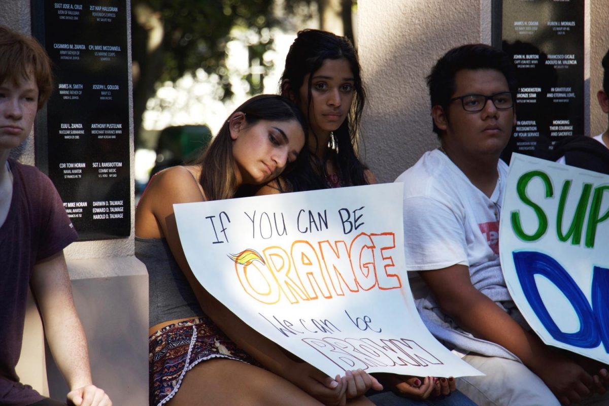 Outspoken and Supportive, Los Altos March Fostered Campus Solidarity for DACA Recipients