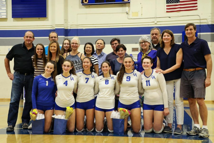Girls Volleyball says goodbye to seniors and their chance to beat Mountain View