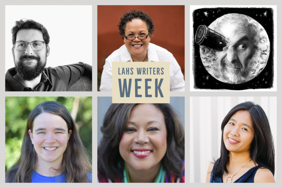 Since 1985, local writers from all professional backgrounds have presented their lifes work to the LAHS student body. Writers Week 2021 will feature authors, journalists and screenwriters from around the world wholl share their craft via Zoom throughout the coming week.