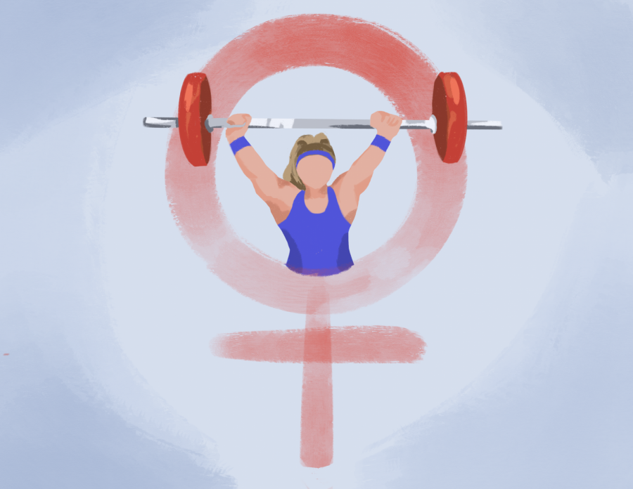 Female+dominated+sports+have+embraced+a+mentality+of+concealing+unimaginable+strength+with+grace%2C+promoting+the+societal+ideal+of+female+delicacy.+Through+weightlifting%2C+though%2C+women+can+learn+to+value+their+strength+as+a+contribution+to+their+femininity%2C+not+a+deterrent+of+it.+