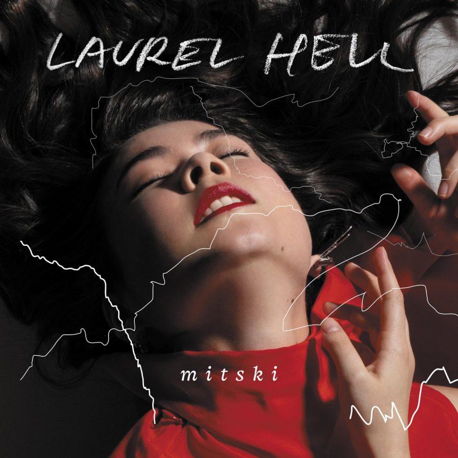Album cover of Laurel Hell by Mitski. Read reviews of new music from Mitski, Big Thief, yeule and Black Country, New Road.
