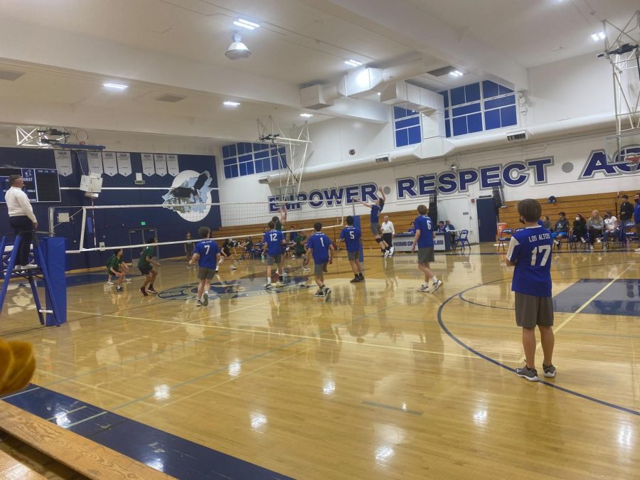 Varsity boys volleyball finished their season with a 3rd place league finish and reached the semifinals of the Central Coast Section playoffs. The team was also able to overcome adversity in a tough victory over Kings Academy.   