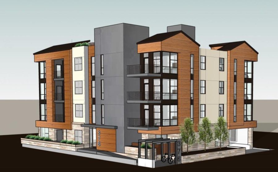 The construction design project on 376 First Street in Downtown Los Altos and is set for installation.