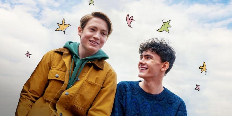 Nick (Kit Connor) and Charlie (Joe Locke) are laughing. The Netflix TV series “Heartstopper provides amazing LGTBQ+ representation as well as an absolutely charming love story. 