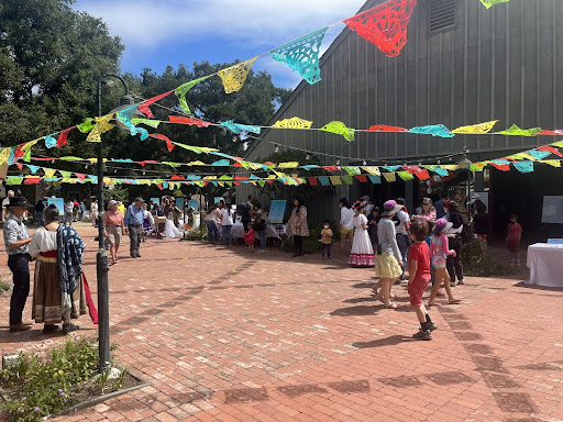 The Los Altos History Museum is decorated with interactive stations and performances for Rancho Day: Horsemanship in the Hills. The event was designed to inform visitors about the rich history of Los Altos and its cultural background.