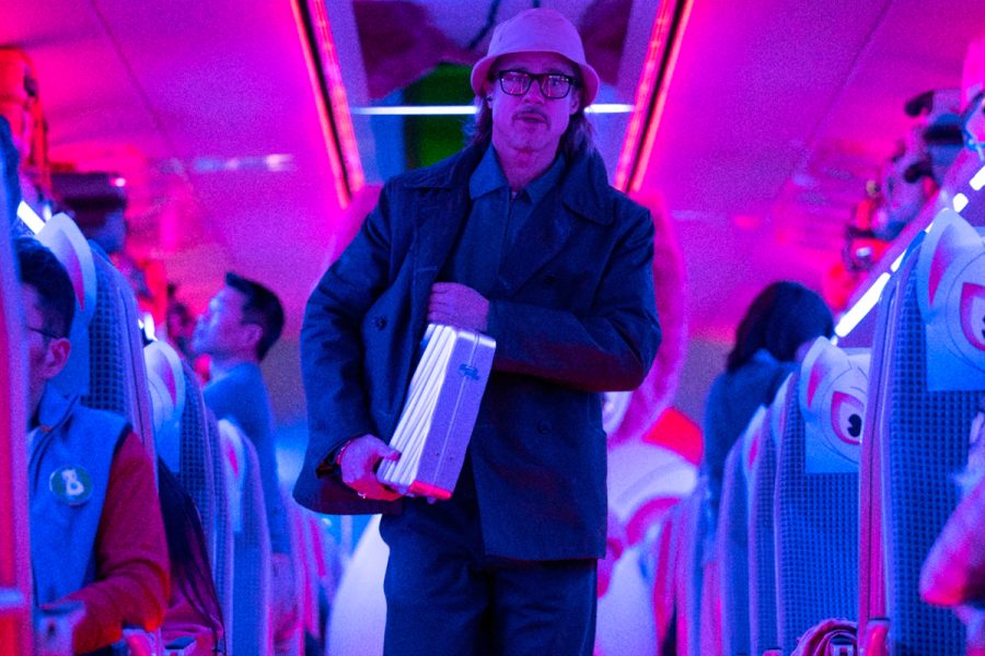 Brad Pitt and his fellow assassins find themselves entangled in a bloody battle to the death as they travel around in Tokyo’s famous bullet train.