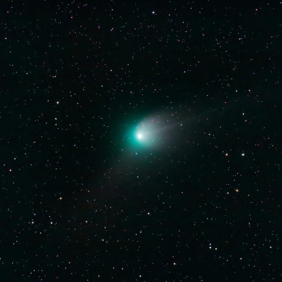 This month, a rare comet unseen for tens of thouands of years will be visible with the naked eye.
