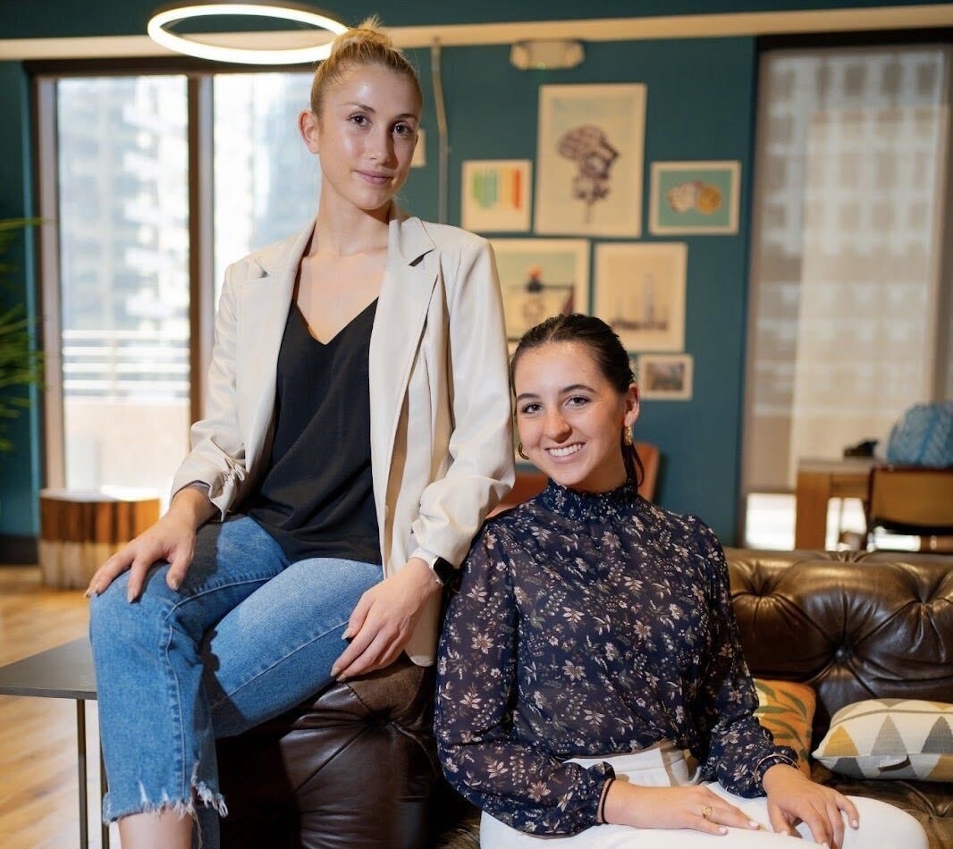 Leah Guesman (left) and Sarah Smith (right) co-founded a college counseling company in 2020, in an effort to increase accessibility for lower income students.