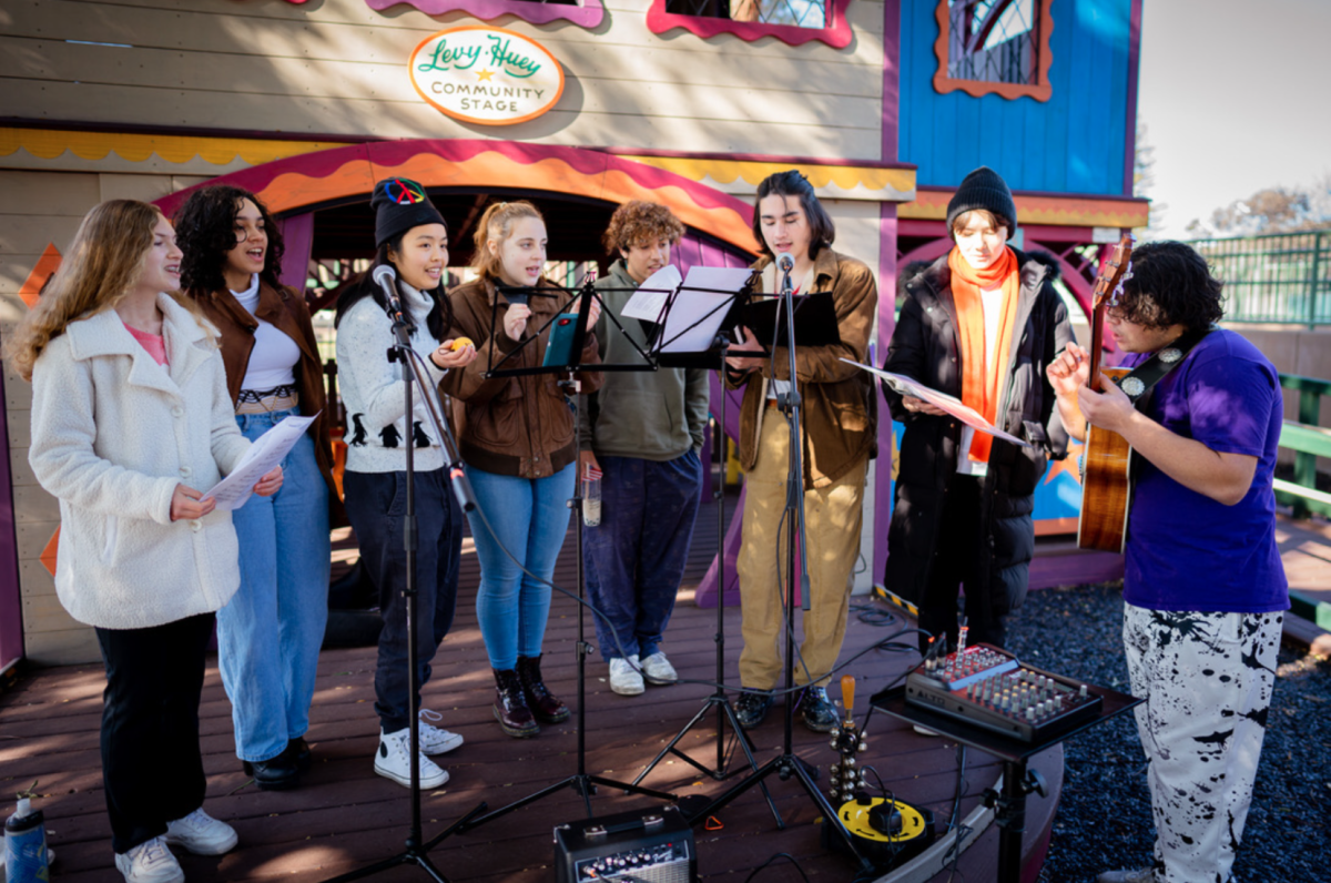 Carols for a Cause performed their holiday fundraiser show last year at Magical Bridge Playground.