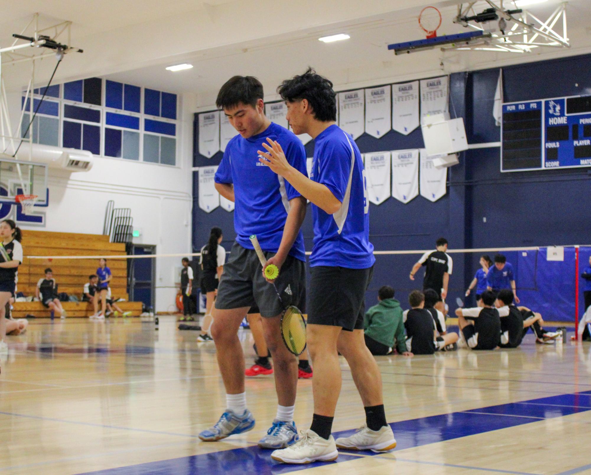 Los Altos High School Badminton Loses First Season Game to Los Gatos with Player Chatter During Match