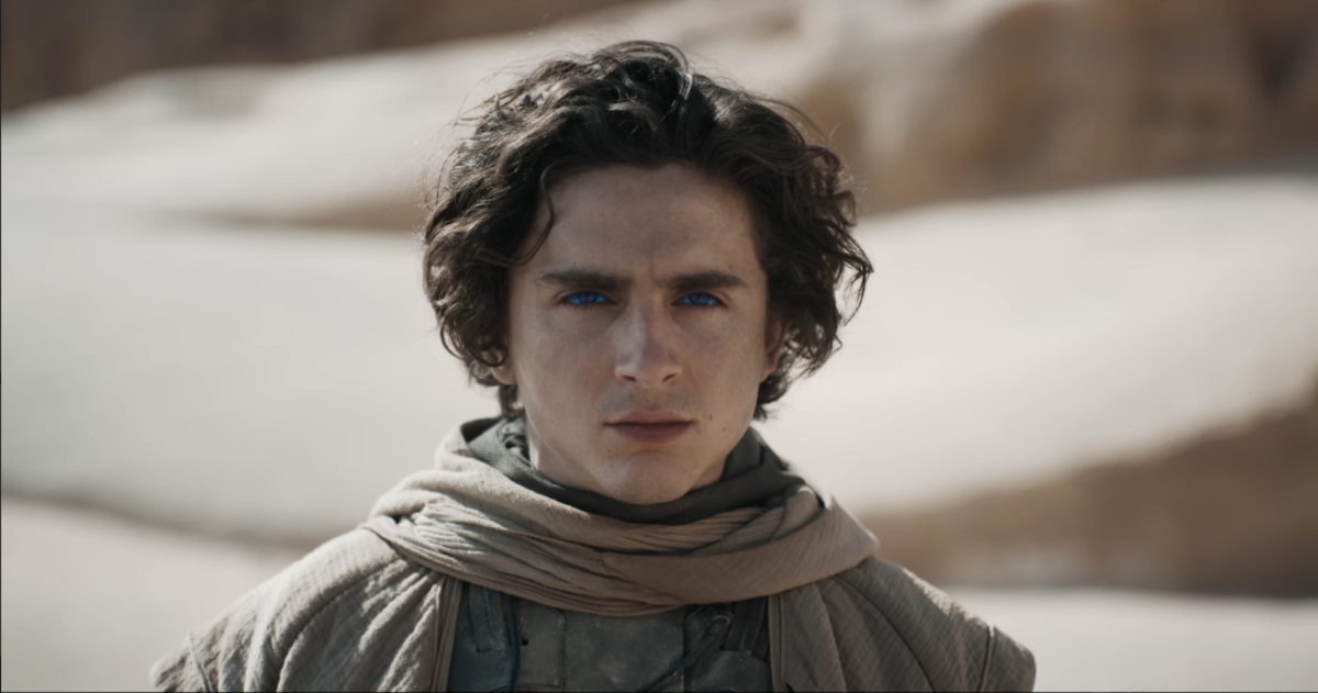 Character Paul Atreides in the world of Arrakis in “Dune: Part Two.”