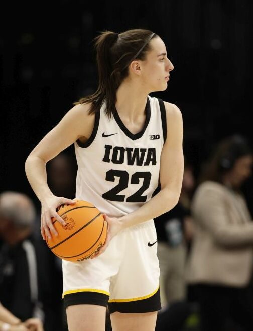 University+of+Iowa+senior+Caitlin+Clark+is+a+key+player+in+the+push+to+promote+womens+college+and+professional+basketball.+