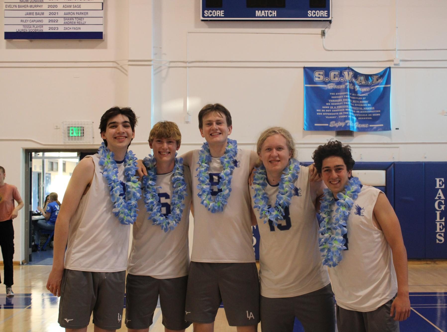 Los Altos High Boys Volleyball Seniors Celebrated on Senior Night and Close Match vs. Fremont
