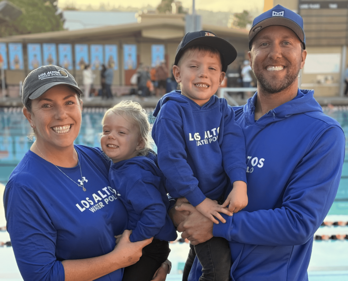 LAHS water polo and swim coaches Katie and Seth Tasman make a great team, both in and out of the pool.