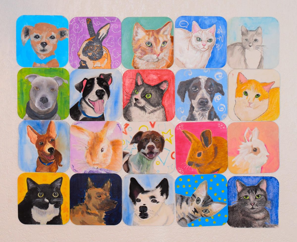 Next Friday, the Mural Movement will put up a mural for Pets in Need, an animal shelter in Palo Alto.