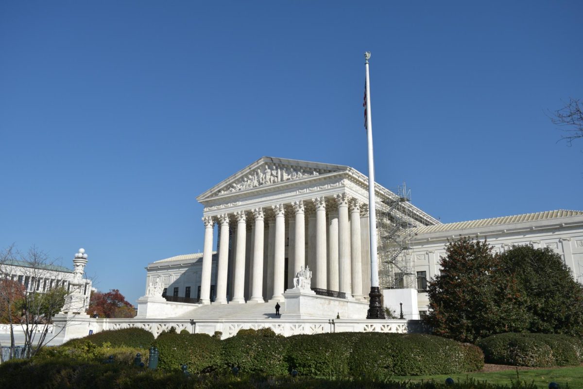 The U.S. Supreme Court building stands in Washington, D.C. The Trump Administration recently appealed to the Supreme Court regarding SNAP benefits, which issued an emergency halt to funding. 
