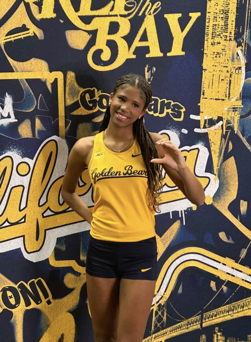 After spending her life sprinting and hurdling, senior  Daniela Hughes will take on the heptathlon as a Golden Bear next year at UC Berkeley. 