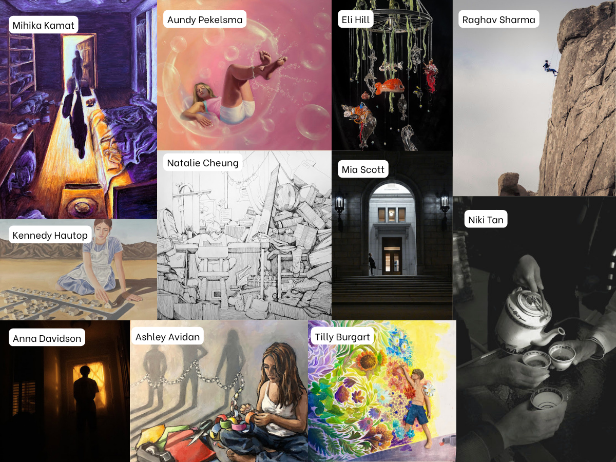 Eleven student-artists’ works were chosen for New Museum Los Gatos’ selective ArtNow gallery. Every year, the exhibition invites artists to showcase insight on a certain theme; this year, the theme was "Before / Between / Beyond.”
